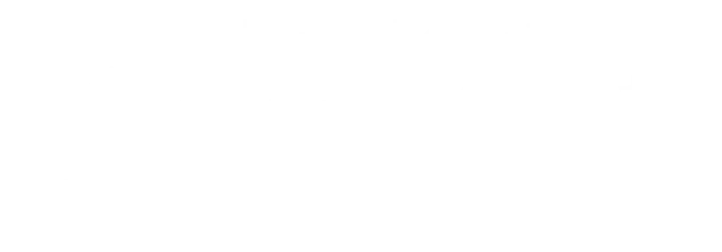 Logo blanc avec slogan de Porquinho Viajante